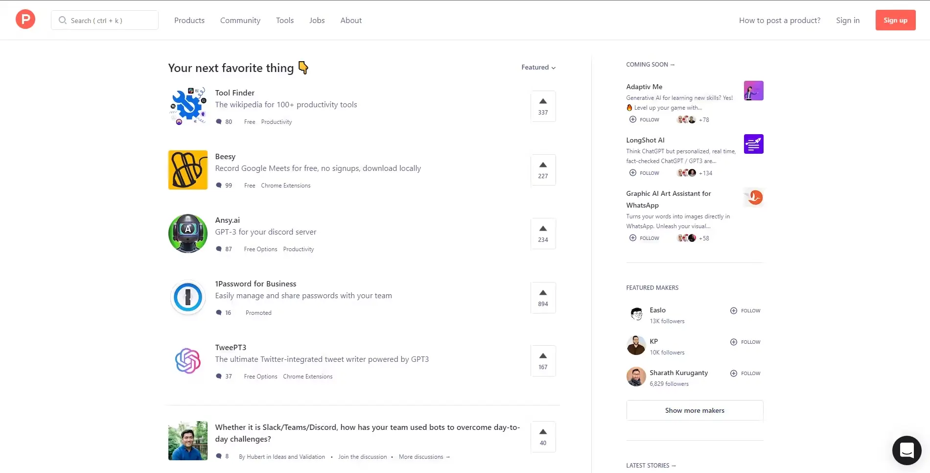 Product Hunt