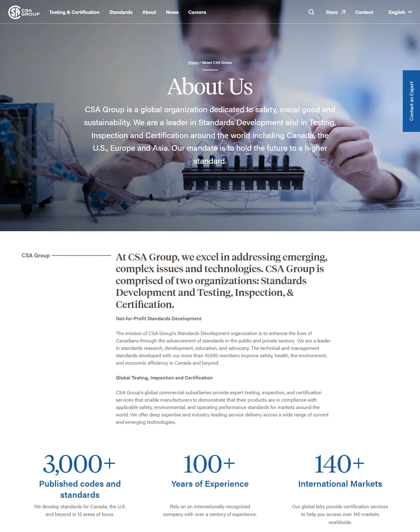 CSA Group project preview